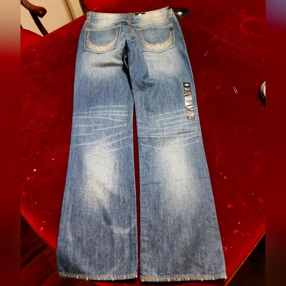 Rock And Republic  Men's Jeans 31x32 Straight Leg Casual Distressed - Picture 13 of 16